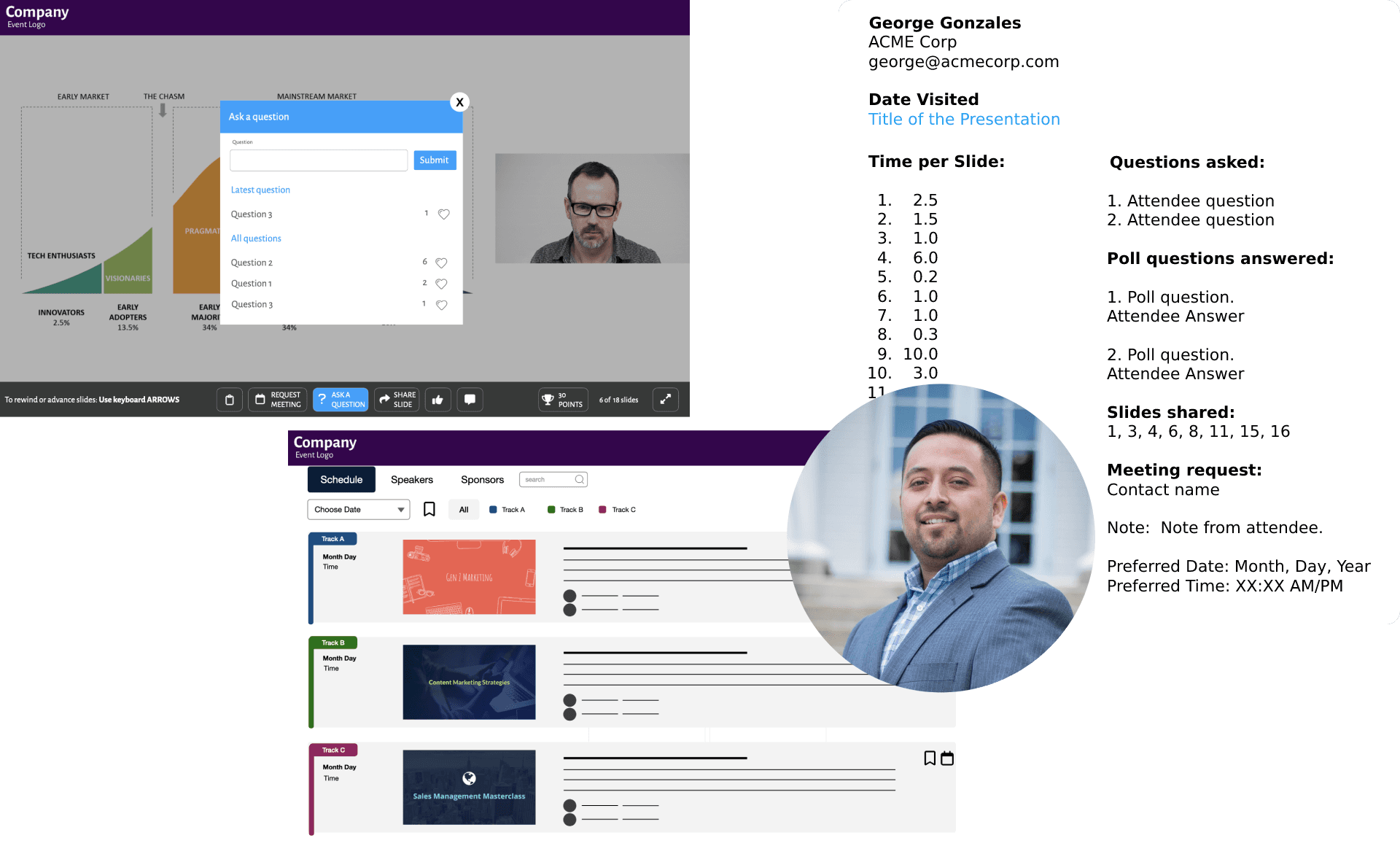 Engage before, during, and after your webinar